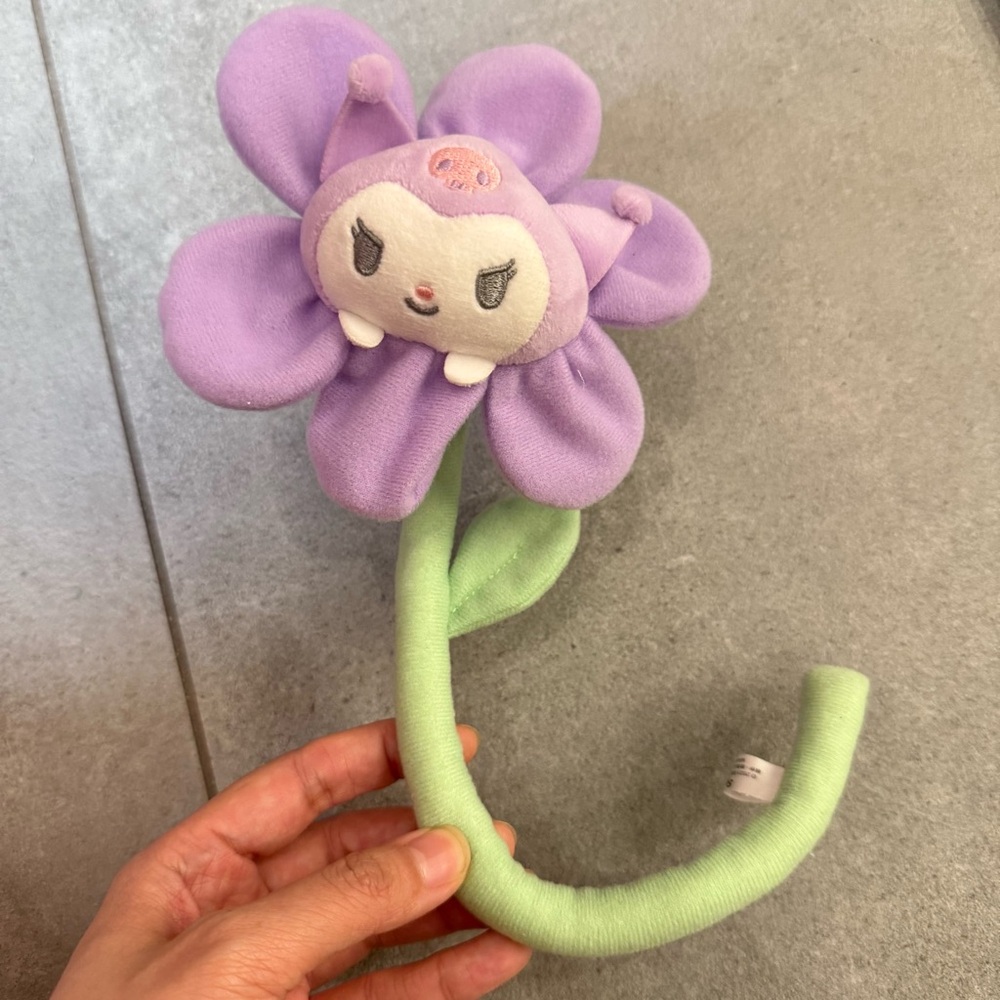 Sanrio Kuromi Flower Mascot